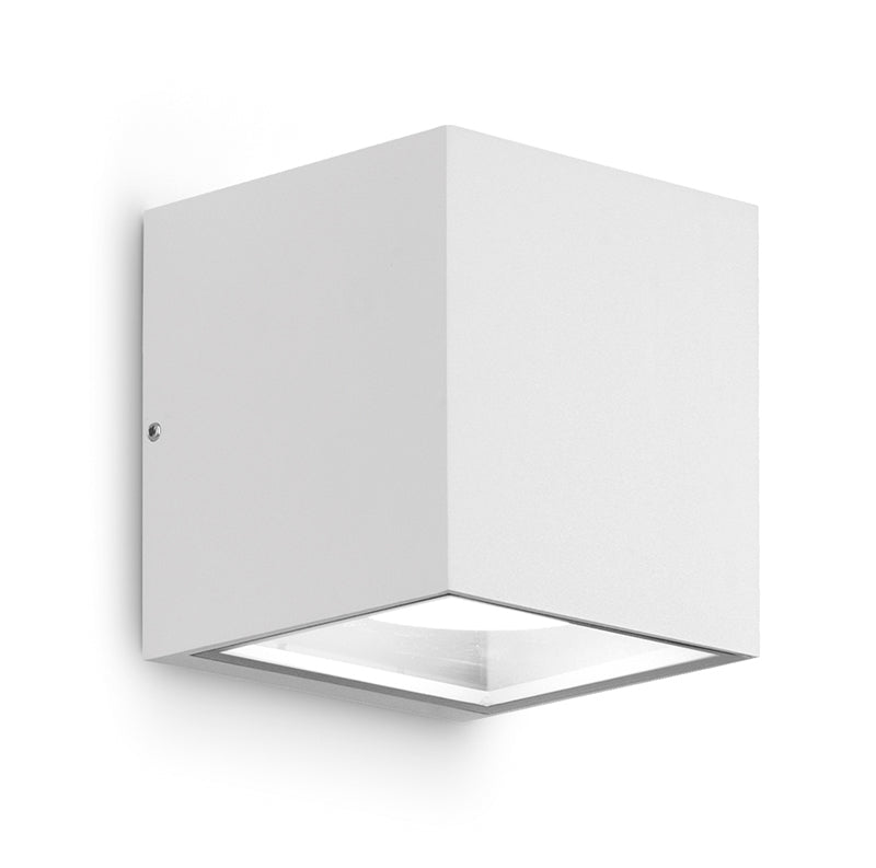 GEALUCE Applique cubo alluminio bianco-antracite-grigio-marrone diffusore vetro 2xGX53 non incl. GEALUCE Applique cubo alluminio bianco-antracite-grigio-marrone diffusore vetro 2xGX53 non incl.